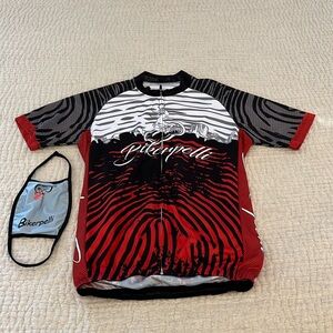 Men’s bike jersey Bikerpelli size L